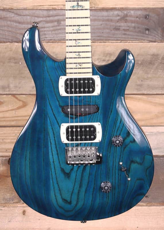 PRS SE Swamp Ash Special Electric Guitar Iri Blue w/ Gigbag image 1