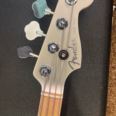 Fender Flea Artist Series Signature Active Jazz Bass 2018 Satin Inca SIlver image 6