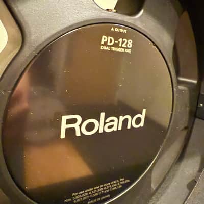 Roland PD-128 Dual Trigger Pad (SB) (Rm4) image 6
