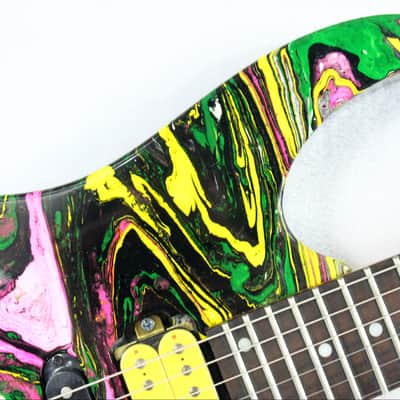 Custom Swirl Painted and Upgraded (MIK) Ibanez RG 270 Electric Guitar image 18