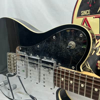 Fender John 5 Artist Series Signature Triple Tele Deluxe Guitar 1997 - Black image 4