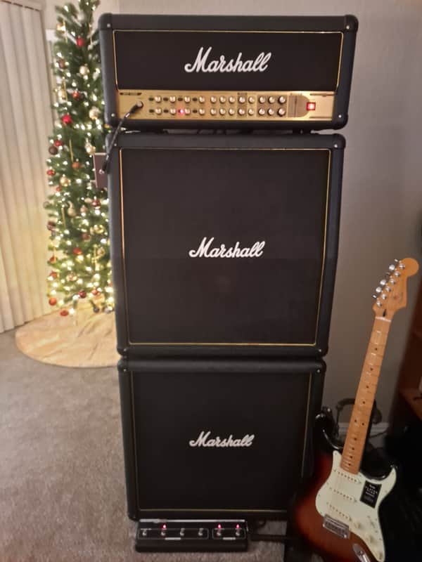 Marshall Valvestate 2000 AVT150H 4-Channel 150-Watt Guitar Amp Full Stack 2001-2005 - Black image 1