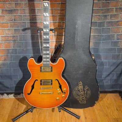 Gibson Custom Shop Paul Jackson Jr. CS-346 Semi-Hollow Honeyburst w/ OHSC & Pickguard image 1