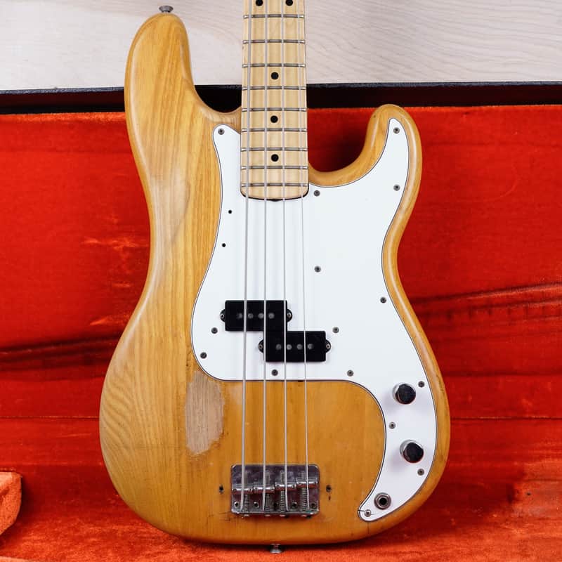 Fender Precision Bass 1975 Natural Vintage USA w/ OHSC image 1