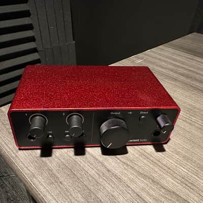 Focusrite Scarlett Solo 4th Gen 2023 - Red image 5