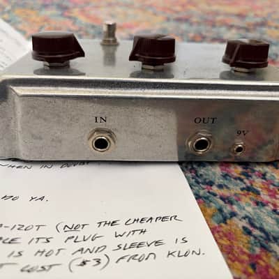 Klon Centaur Professional Overdrive (Non-Horsie) 1994 - 2008 - Silver image 4