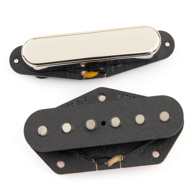 Tonerider Alnico II Blues Tele pickup Set/Nickel/Left handed image 1