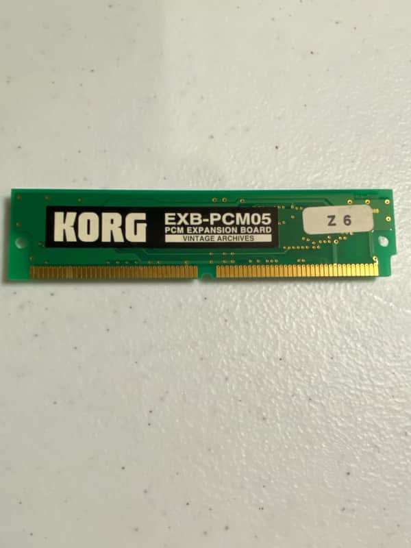 Mint & Tested Working Korg Exb-PCM05 ExbPCM-05 VINTAGE ARCHIVES Expansion Board Sound ROM Card Exb-PCM5 ExbPCM-5 ExbPCM05 ExbPCM5 for Triton, Studio, Rack, Karma Keyboard Synth / Synthesizer. Minty Condition. SAFE Shipping! image 1