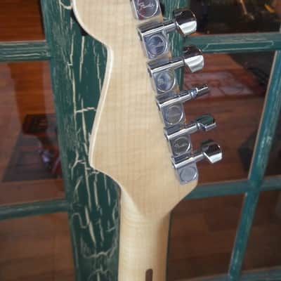 Fender Mexican Stratocaster Solid Body Electric Guitar in  Light Blue image 5