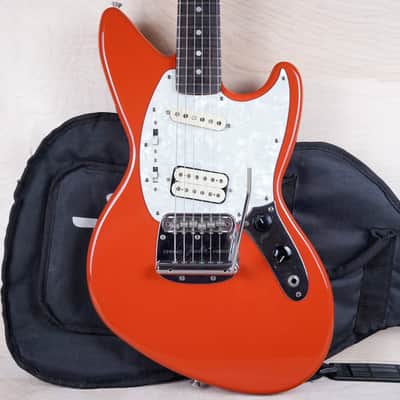 Fender Jag-Stang JT-95EX Kurt Cobain Designed MIJ 1995 Fiesta Red Original Version Fujigen Made in Japan w/ Bag image 1