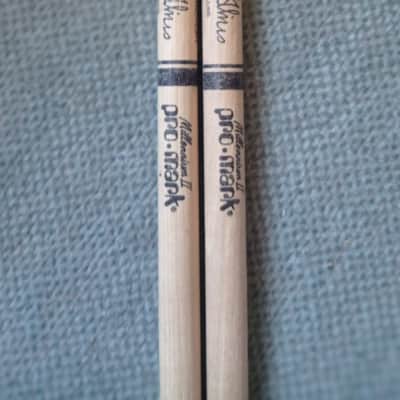Pro-Mark Rare, Collectable Phil Collins signature model drum sticks 2006-2010 - Lacquered hickory image 9