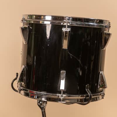Vintage Yamaha 5000 Jet Black Drum Set 16x24 10x12 and 16x16 image 18