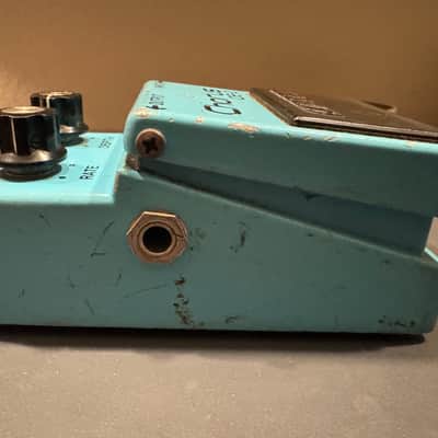 Boss CE-2 Long Dash Black Bottom Silver Screw 1980 - Blue image 9