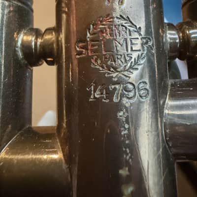 Selmer Paris “Modified K” Trumpet | 1954 | Serial #14796 | Made in France image 9