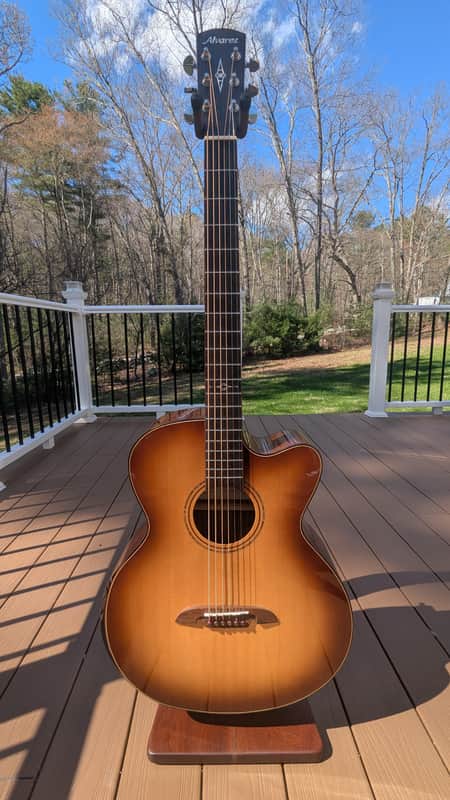 Alvarez ABT710CEARSHB Artist Series Acoustic-Electric Baritone Guitar Regular Shadow Burst image 1