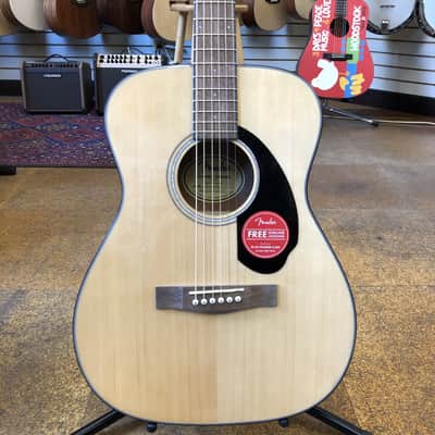 Fender CC-60S Solid Top Concert Acoustic Natural image 1