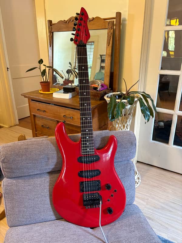 Peavey Nitro C-3 Red Superstrat Kahler Tremolo 1991 - Gloss Red image 1