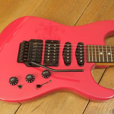 Fender HM Strat Flash Pink Japan / USA 1989 image 4
