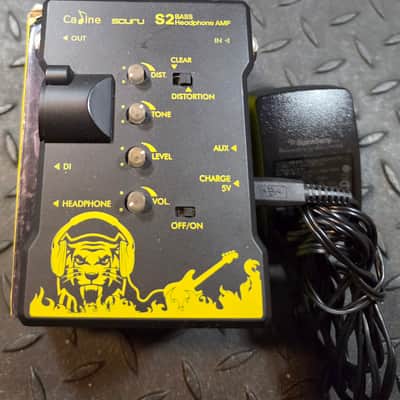 Caline S2 SCURU Bass Headphone Amp Recent - Black Amplifier image 2