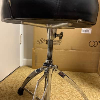 Enforcer Doubled Braced Heavy Duty Drum Throne - Adjustable, Spindle, Saddle image 3