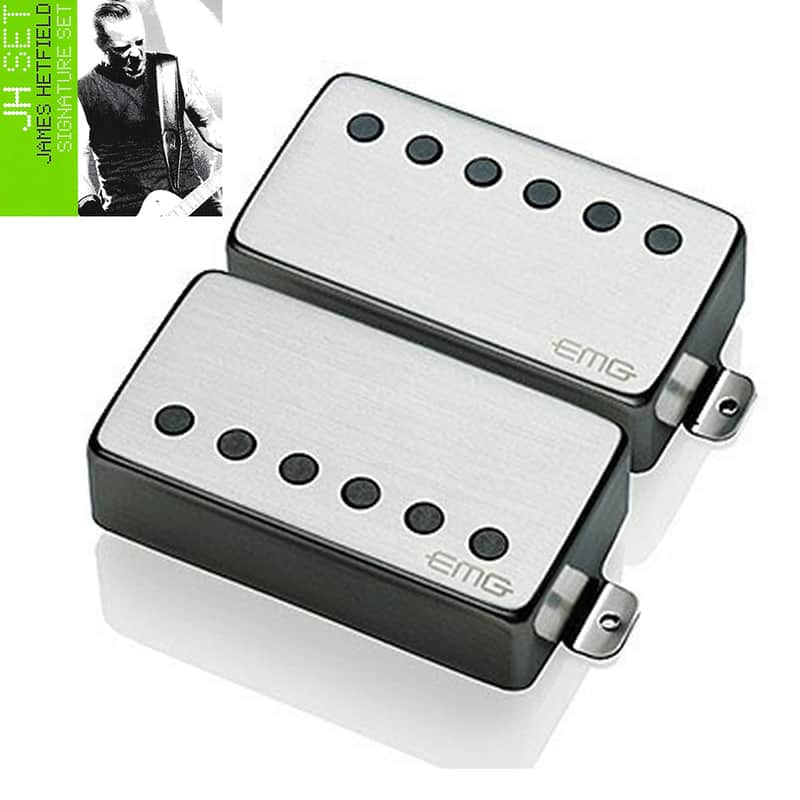 EMG JH/SET-BRC James Hetfield Signature Humbucker Set image 1