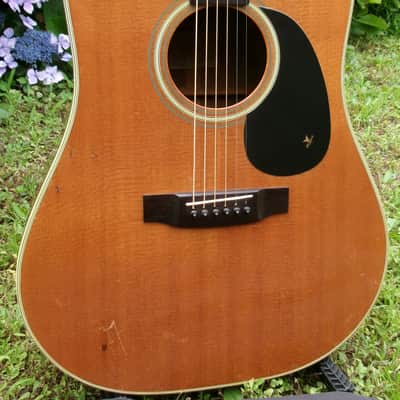 1979 Yairi DY-28 All Solid Guitar Natural+Deluxe Yairi hard case, Guitar strap and more image 10