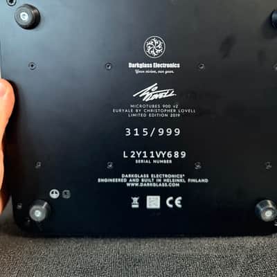 Darkglass Electronics Microtubes 900 V2 900-Watt Bass Amp Head 2019 - Black with Euryale image 3