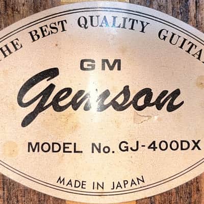 Rare 1970s Gemson GJ-400DX (Terada Gakki) - "Everly Style" Jumbo Acoustic - MIJ Japan Vintage + Gig Bag image 24