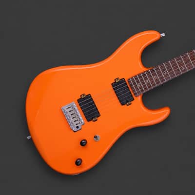 Dhatarattha DST HH Bright Orange – Roasted Maple Neck, Stainless Steel Frets image 1