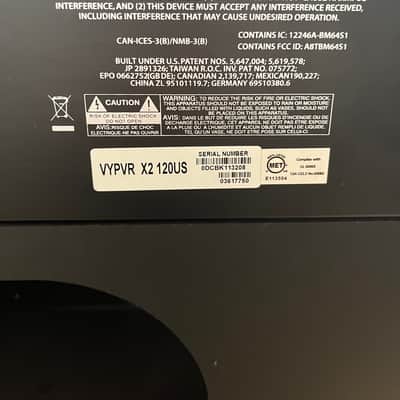 Peavey Vypyr X2 40-Watt 1x12" Digital Modeling Guitar Combo 2021 - Present - Black image 3