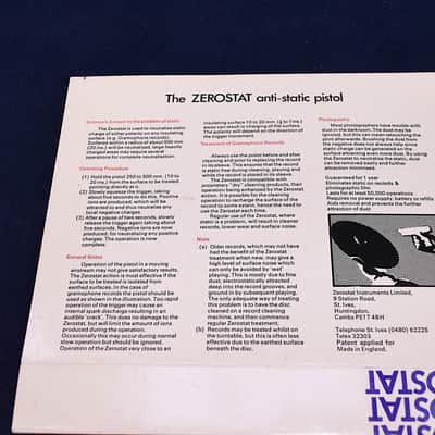 Zerostat Anti-Static Gun for Vinyl Records image 2