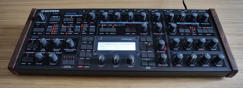 Access Virus TI Desktop Digital Synthesizer 2005 - Black image 1