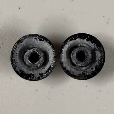 Gibson Les Paul Custom Knobs 1950's (2) No Cracks RARE (K-341) image 2