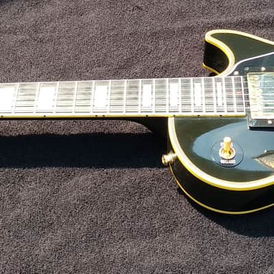 2015 Gibson Custom Shop True Historic '57 Les Paul Custom Black Beauty Reissue image 2