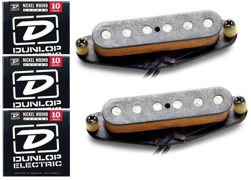 Seymour Duncan Antiquity Duo Sonic Bridge & Neck Guitar Pickup Set ( 3 STRING SETS ) Replaces Fender image 1