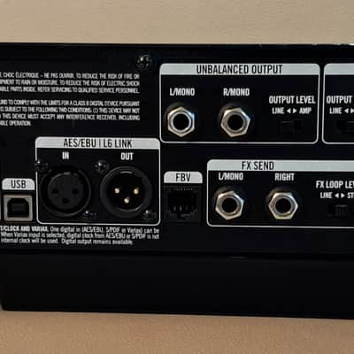Line 6 POD HD Pro X + FBV EXPRESS, Rackmount Multi-Effect and Amp