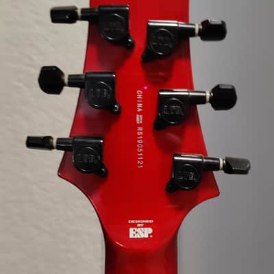ESP LTD H-200 FM 2018 - 2020 - See Thru Red image 7