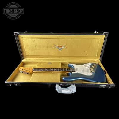 Fender Custom Shop Custom Deluxe Stratocaster NOS Aged Lake Placid Blue w/case CZ589420 image 10