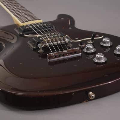 Mosrite of California  Blues Bender 1970 Brown image 17