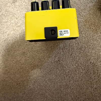 Boss OD-2 Turbo OverDrive (Black Label) 1985 - 1988 - Yellow image 6