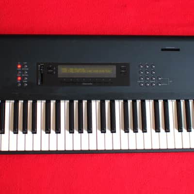 Korg M1 61-Key Synth Music Workstation 1990s - Black image 4