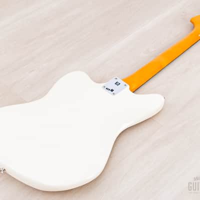 2023 Fender Johnny Marr Jaguar Offset Electric Guitar Olympic White w/ Case, Hangtags image 14