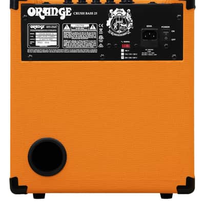Orange Crush 25 25W Bass Combo, Orange image 4