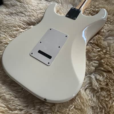 2003 Fender Standard Stratocaster MIM - Arctic White Made in Mexico Strat Excellent Condition image 9