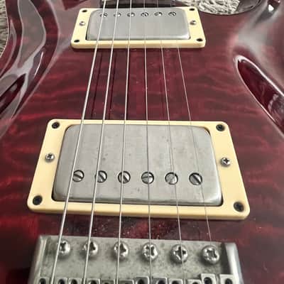 PRS Custom 22 Tremolo 10-Top 1993 - 2001 - Cherry Sunburst image 11