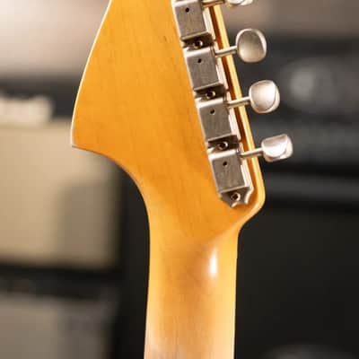 Fender Custom Shop 1965 Jaguar Heavy Relic Electric Guitar - Faded Purple Metallic with Hardshell Case image 7