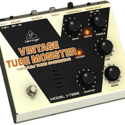 Behringer VT999 Vintage Tube Monster Vacuum Tube Overdrive | Reverb