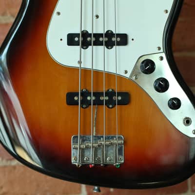 Fernandes Jazz Bass Sunburst 1990's Made in Japan image 3