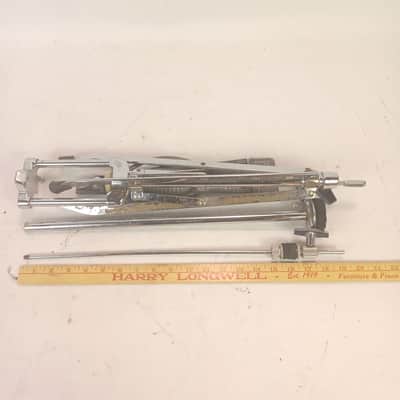 Ludwig #1124"Big Beat"Hi-Hat Stand Tripod Base+Pedal Spur-Lok Vintage 70s Cymbal image 11