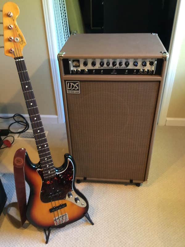Low Down Sound 2x12. With tweeter 2023 - Fender brown smooth Tolex image 1